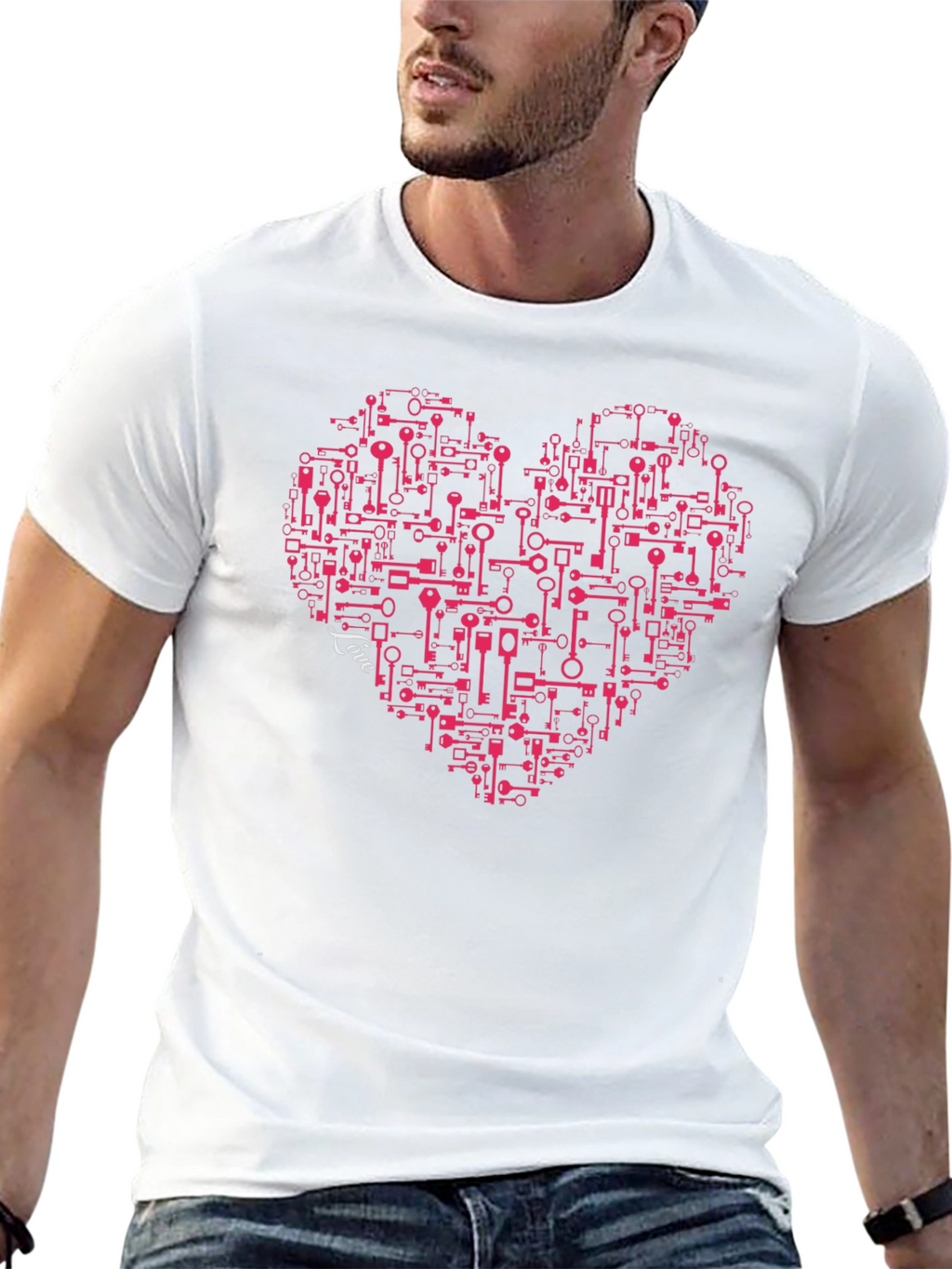 Key to My Heart Graphic T-Shirt