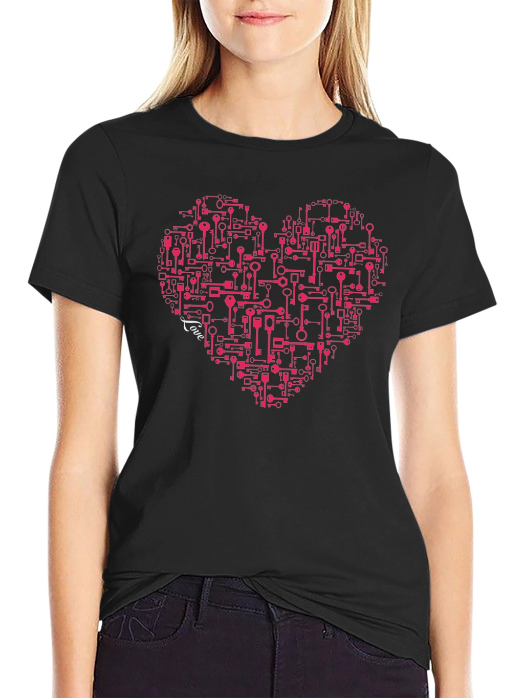 Key to My Heart Graphic T-Shirt