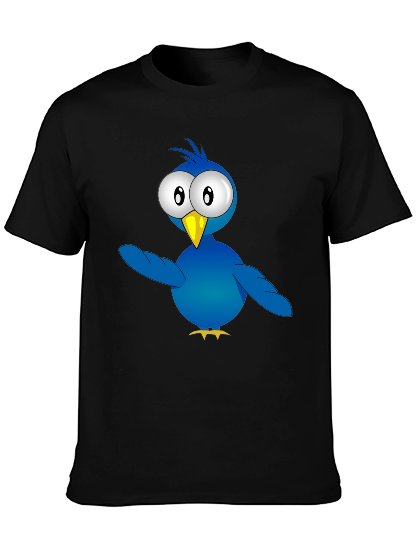 Cartoon Bird Graphic T-Shirt - Fun & Stylish Casual Wear