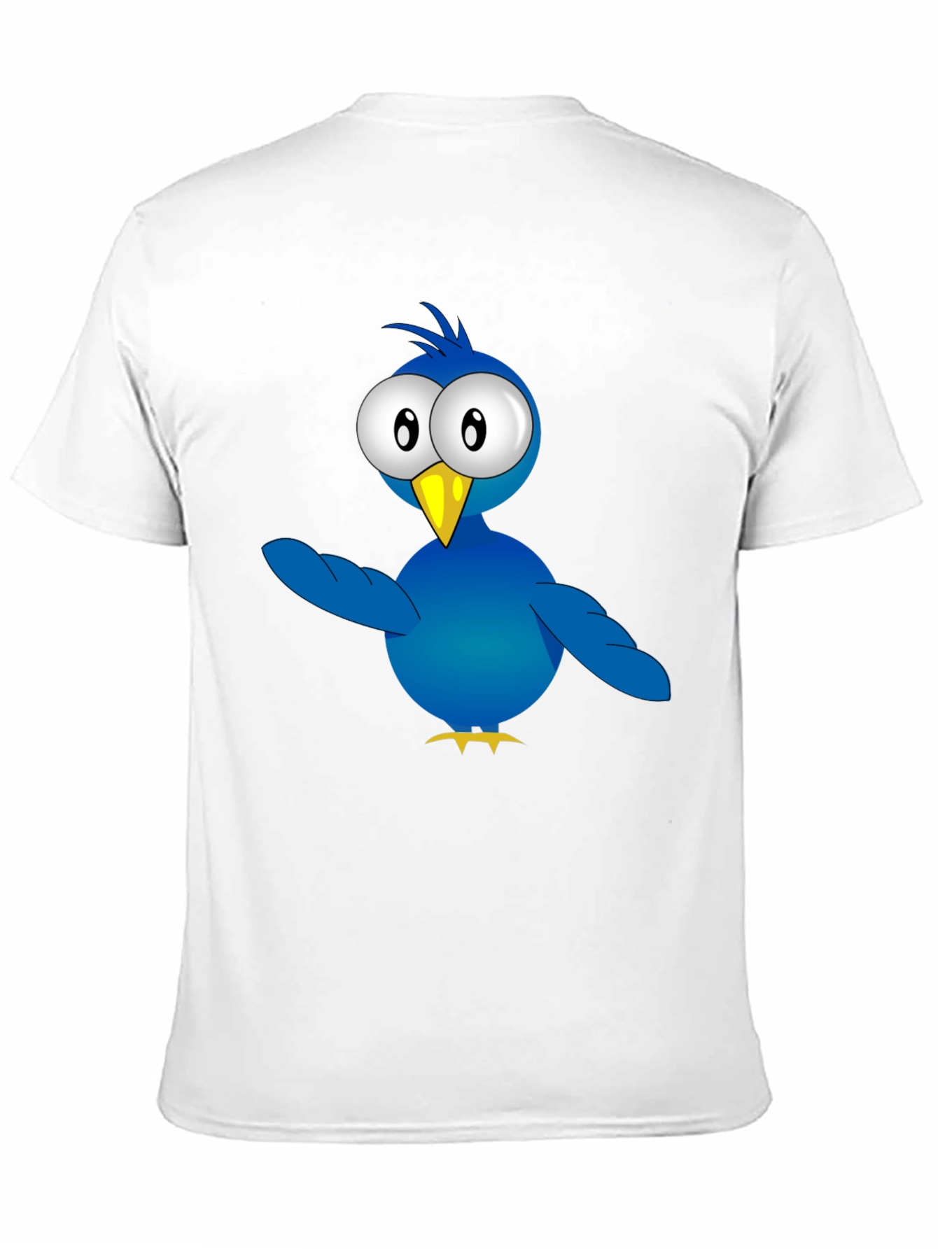 Cartoon Bird Graphic T-Shirt - Fun & Stylish Casual Wear