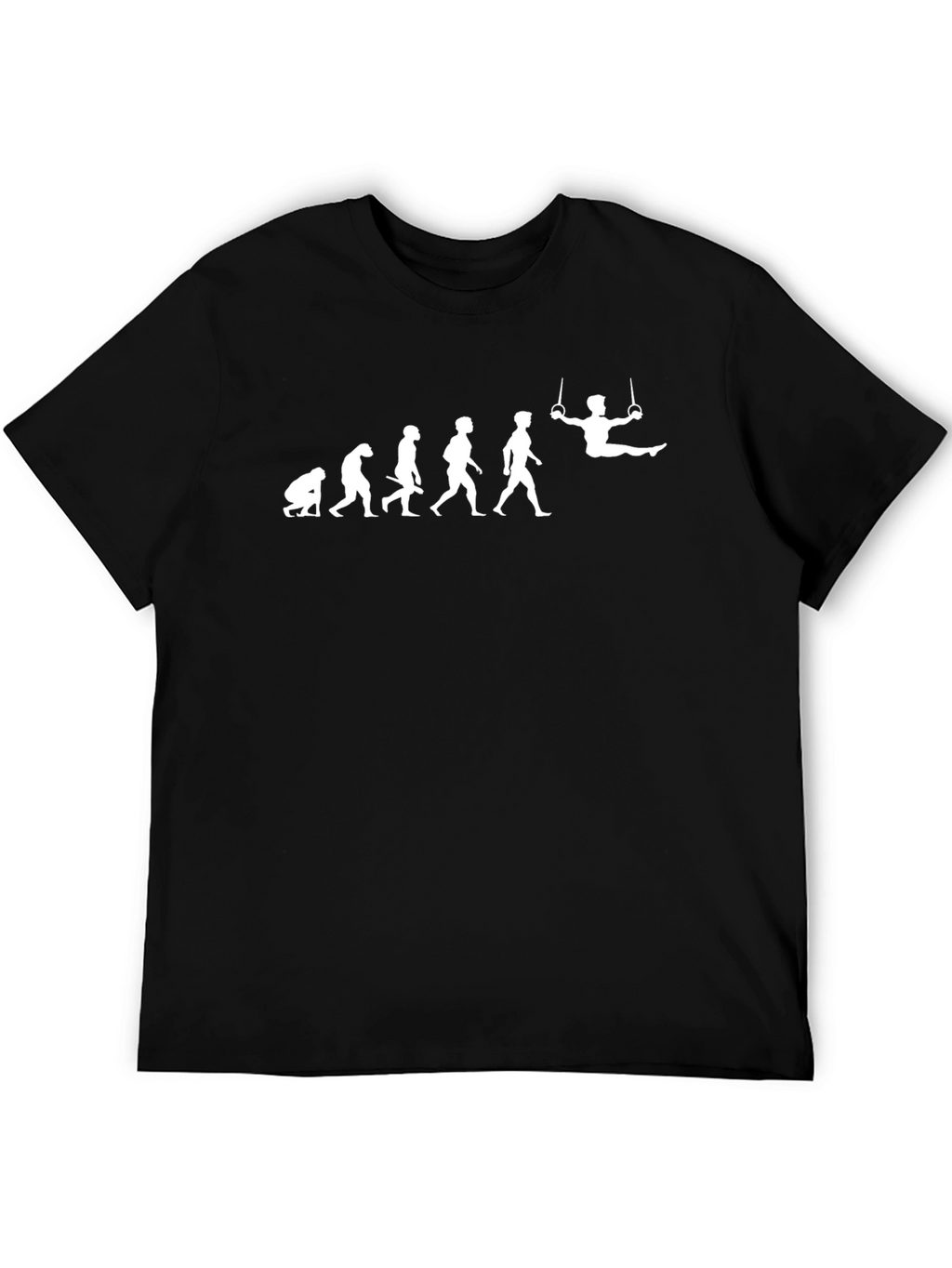 Evolution to Gymnast Black T-Shirt