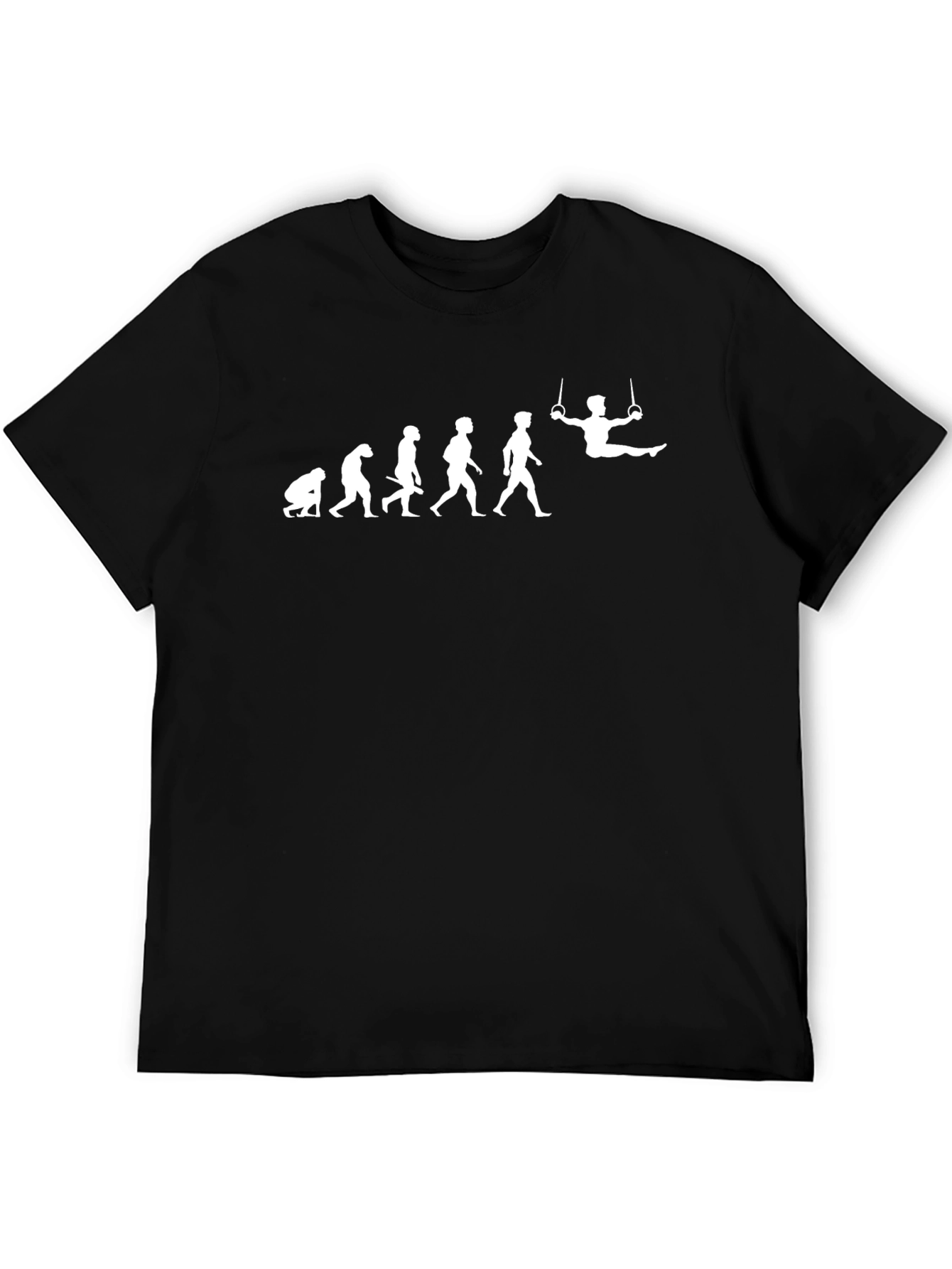 Evolution to Gymnast Black T-Shirt