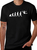 Evolution to Gymnast Black T-Shirt