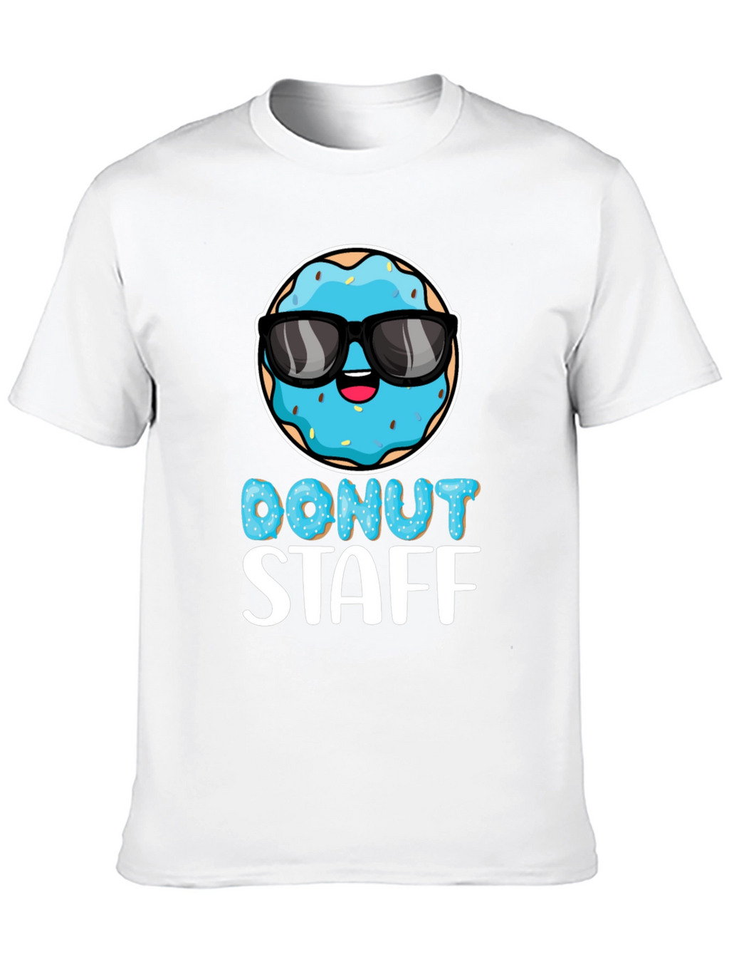 Donut Staff Graphic Tee - Funny Foodie T-Shirt
