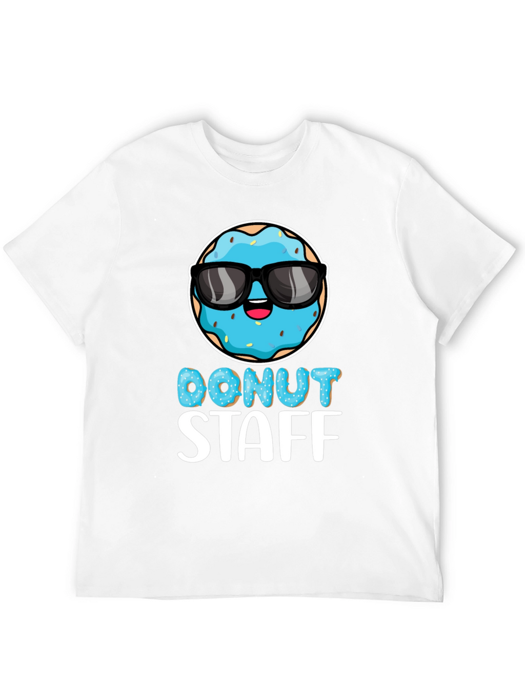 Donut Staff Graphic Tee - Funny Foodie T-Shirt