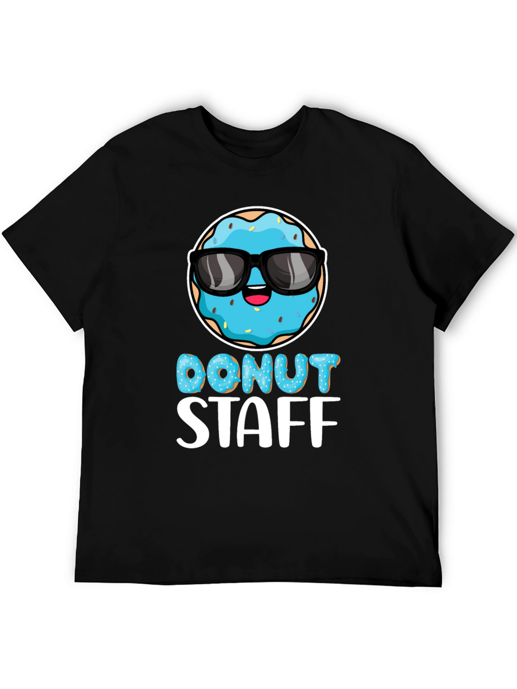 Donut Staff Graphic Tee - Funny Foodie T-Shirt