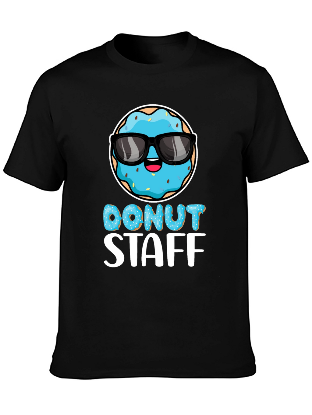 Donut Staff Graphic Tee - Funny Foodie T-Shirt