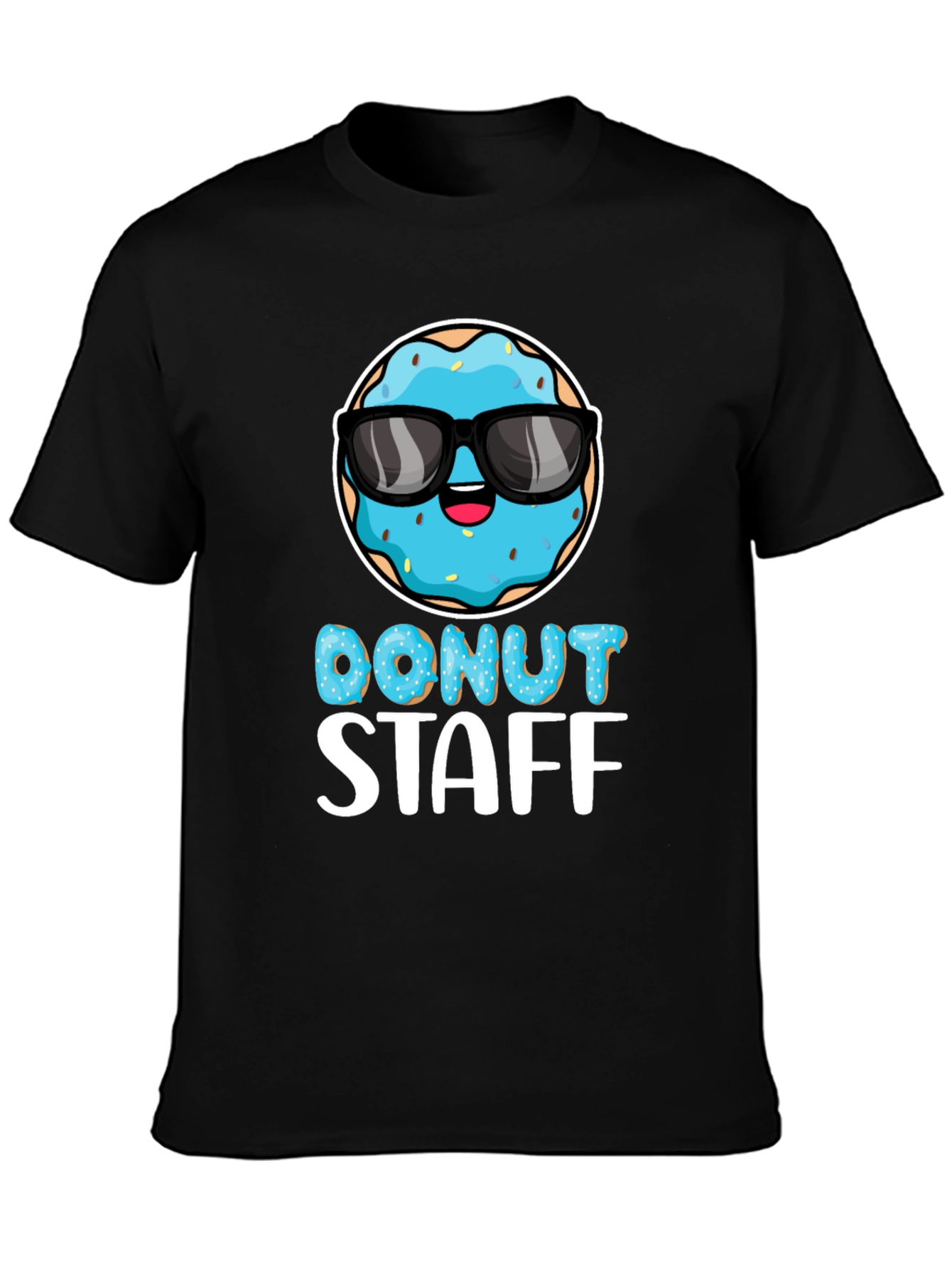 Donut Staff Graphic Tee - Funny Foodie T-Shirt