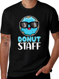 Donut Staff Graphic Tee - Funny Foodie T-Shirt