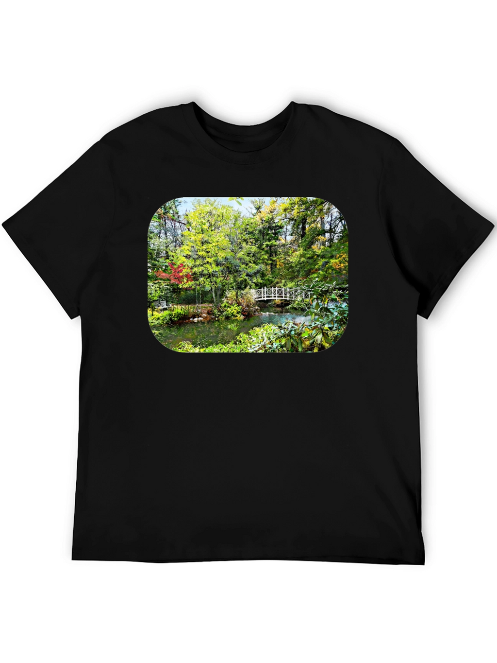 Nature Bridge Black T-Shirt