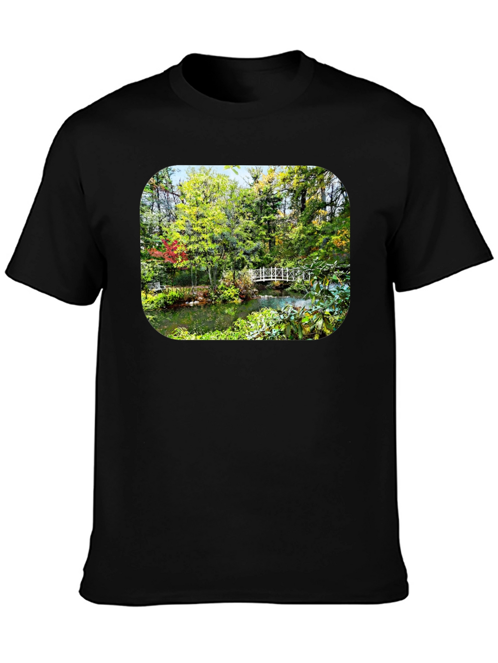 Nature Bridge Black T-Shirt