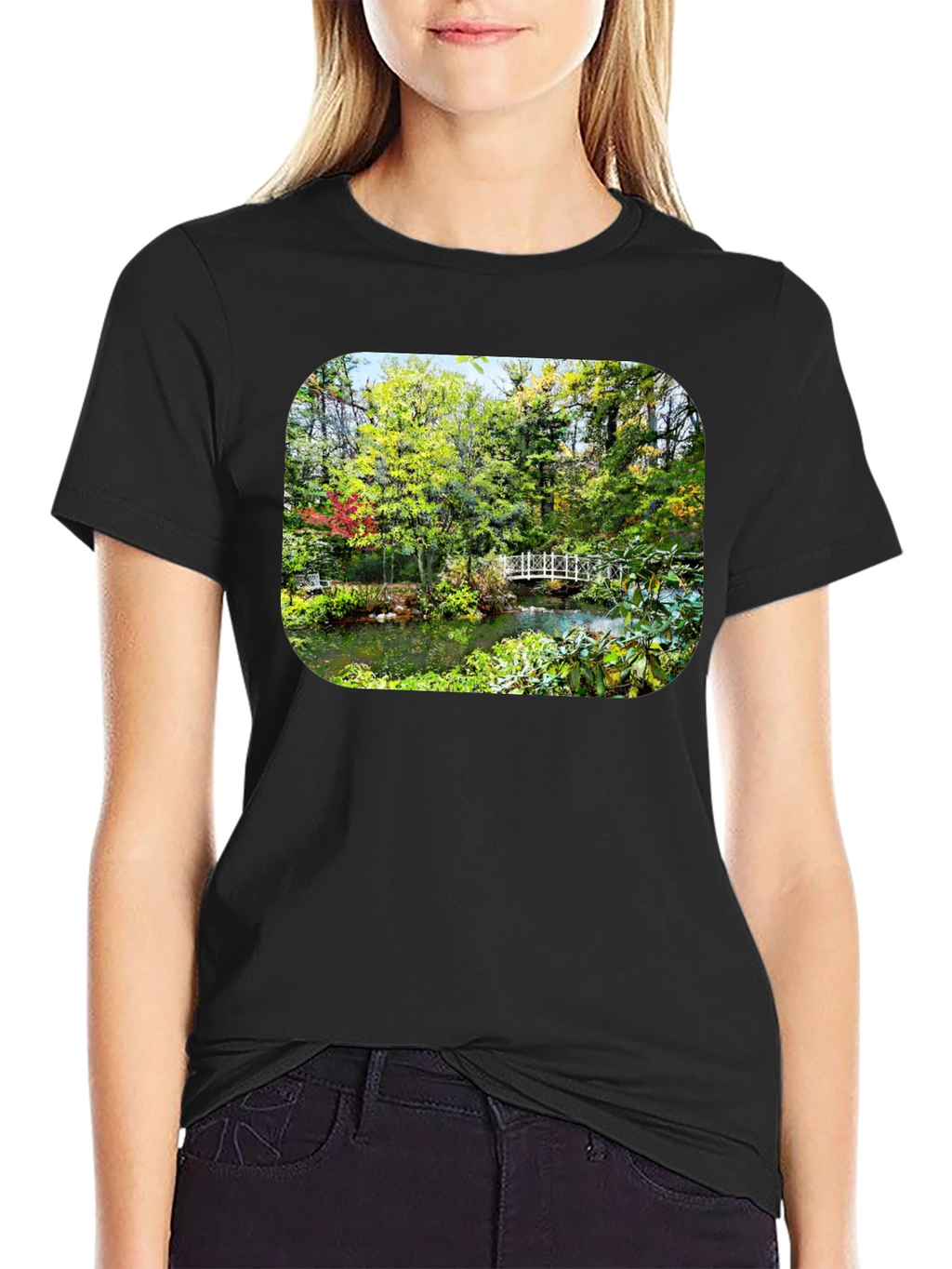 Nature Bridge Black T-Shirt