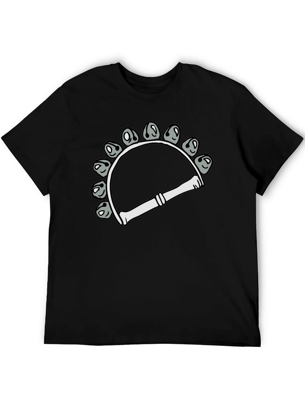Tambourine Graphic T-Shirt - Musical Instrument Design
