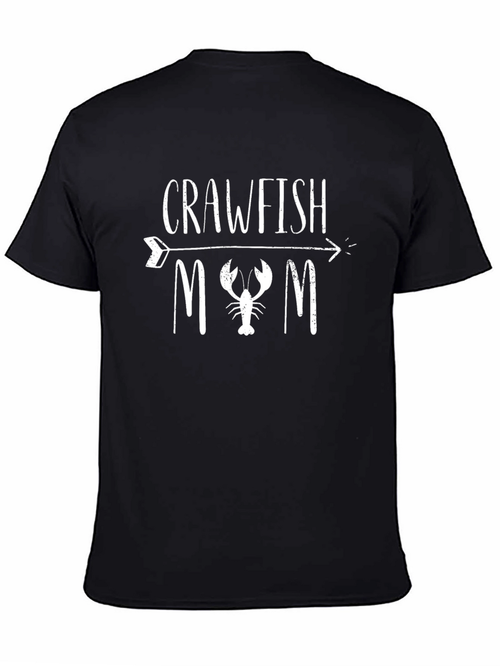 Crawfish Mom Black T-Shirt