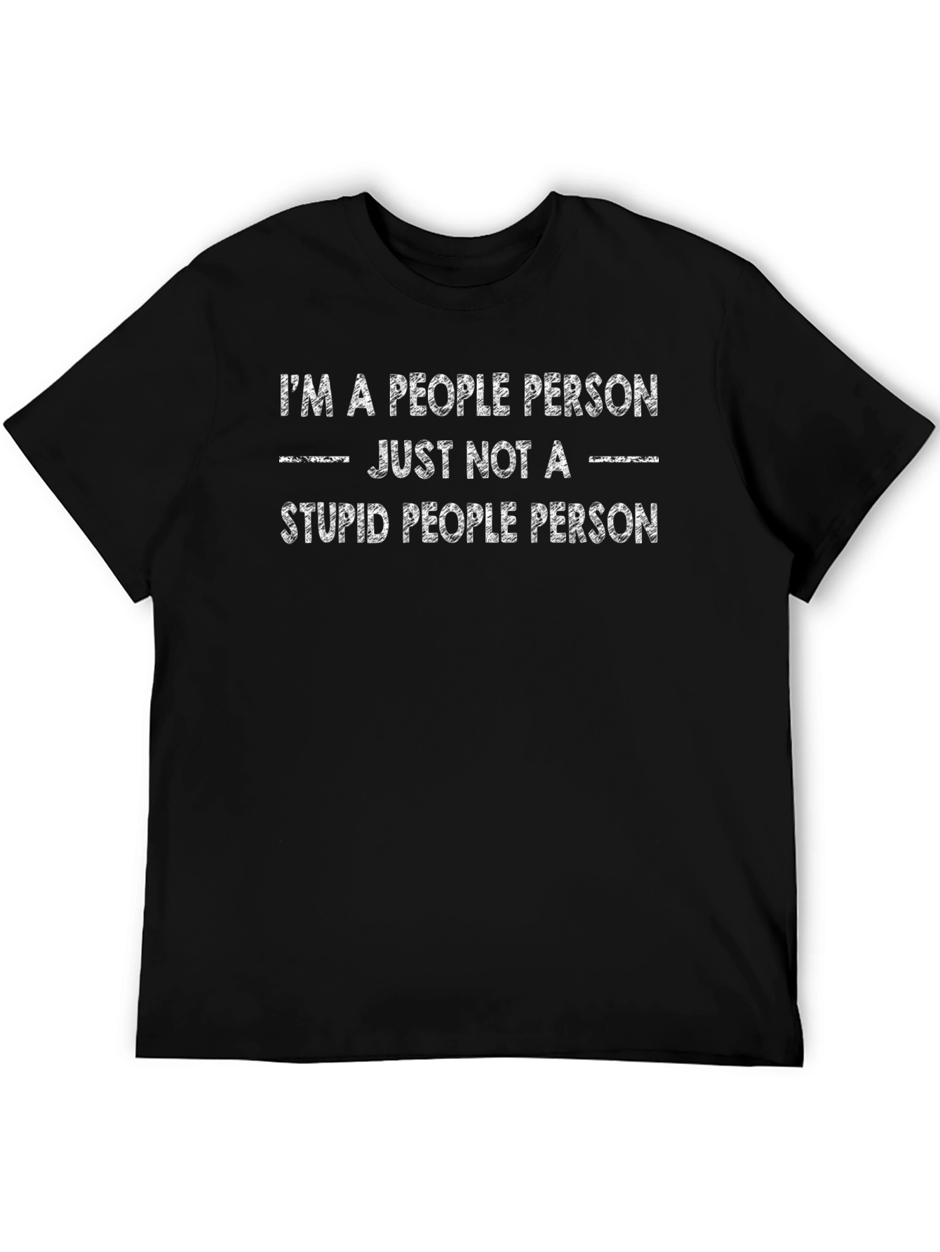 People Person T-Shirt - Funny Sarcastic Tee