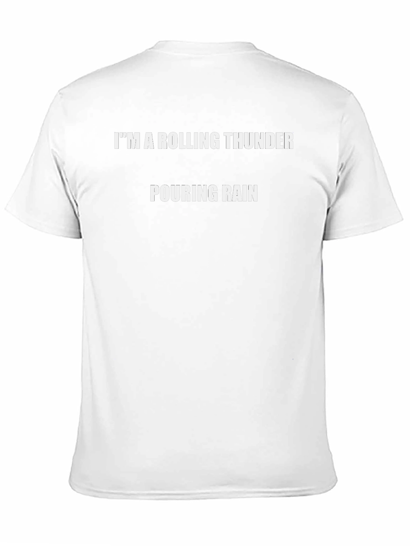 Rolling Thunder Tee - Pouring Rain Design