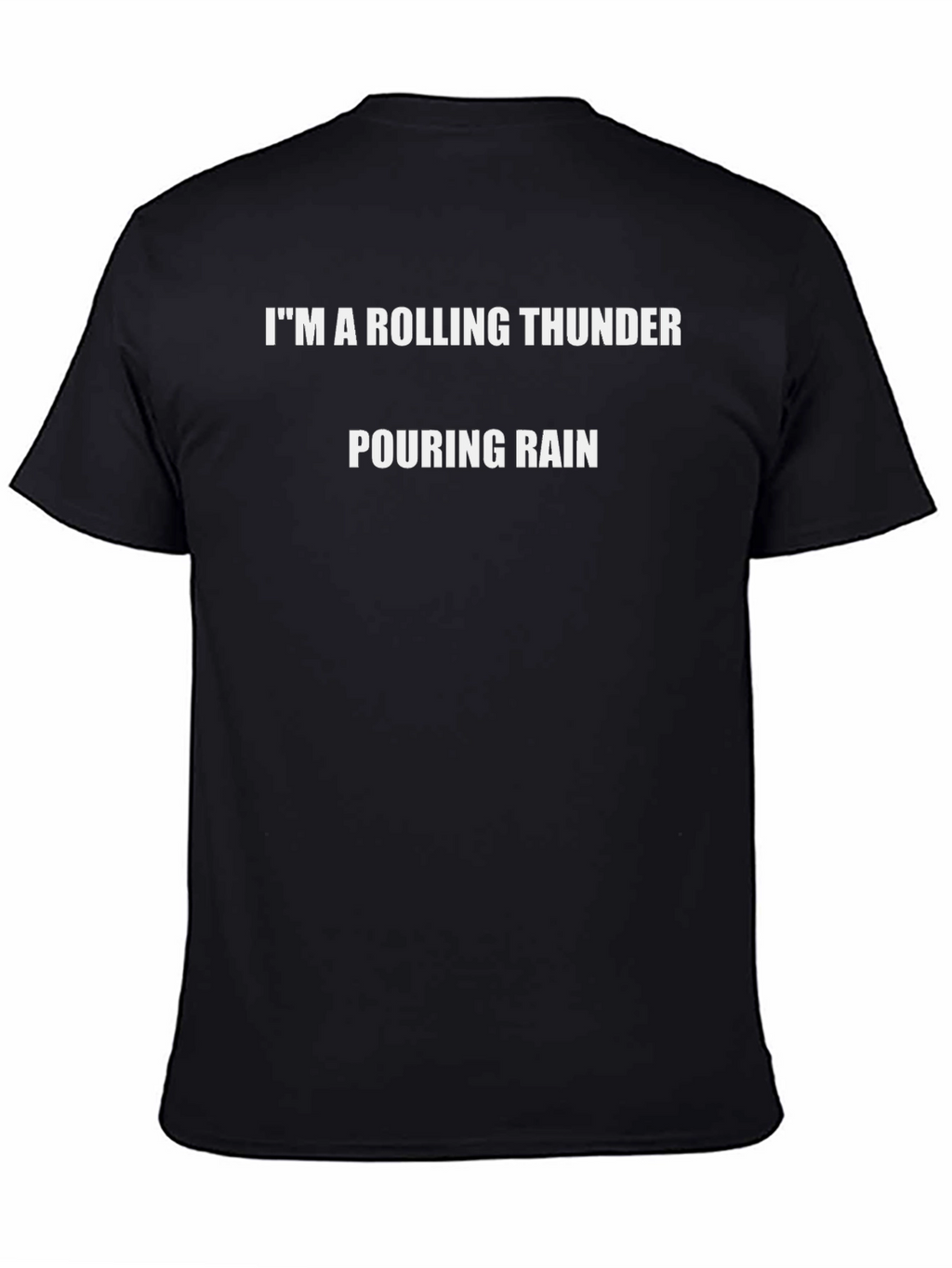 Rolling Thunder Tee - Pouring Rain Design