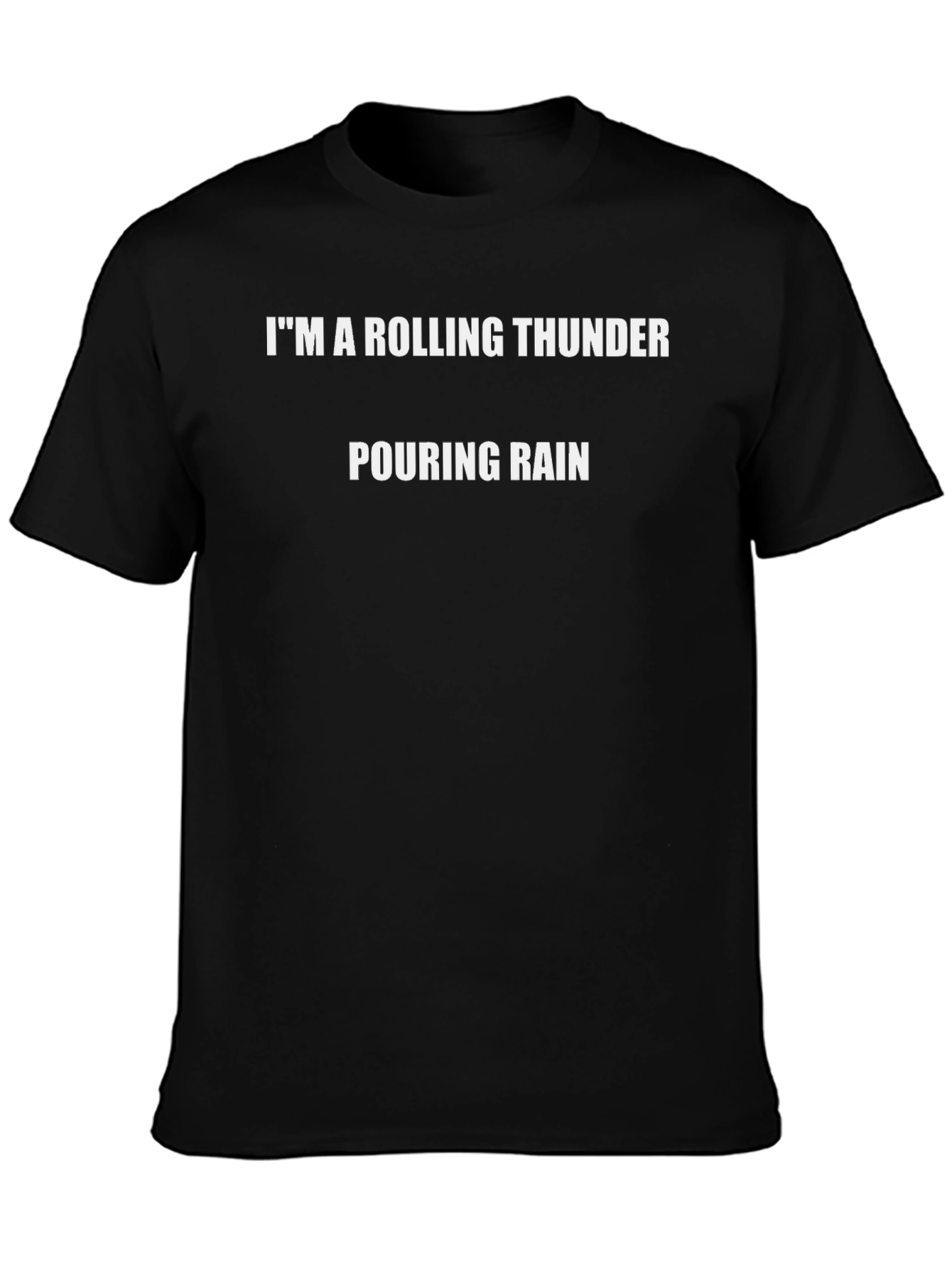 Rolling Thunder Tee - Pouring Rain Design