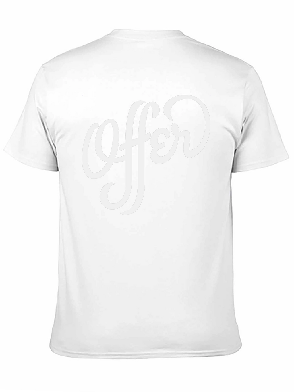 Stylish Offer Graphic Print Black T-Shirt