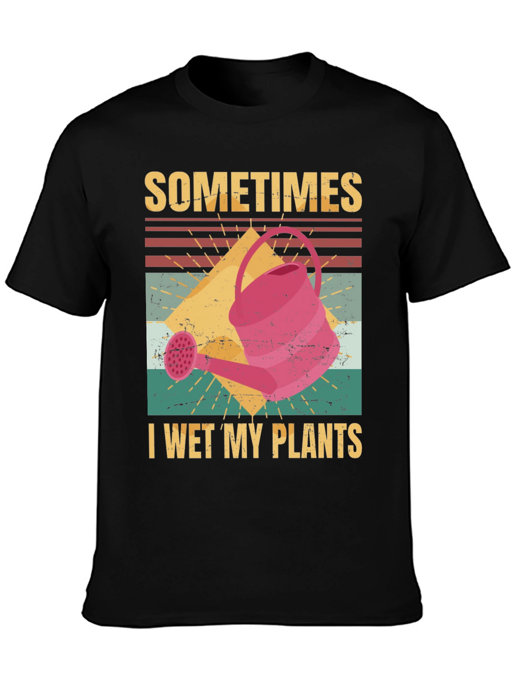 Funny Gardening T-Shirt - I Wet My Plants