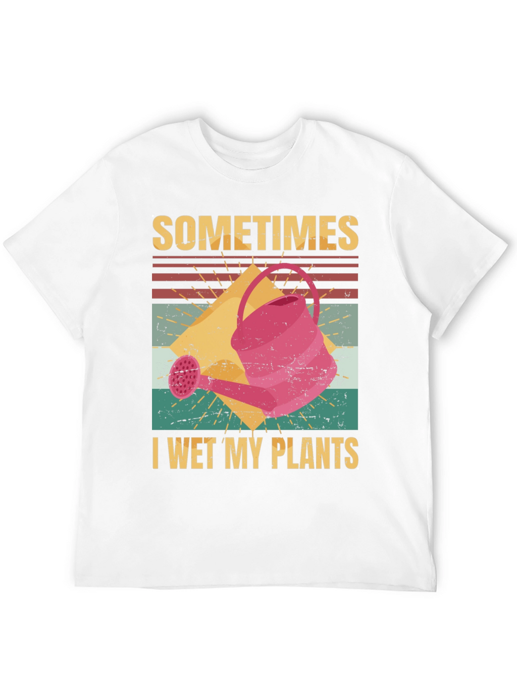 Funny Gardening T-Shirt - I Wet My Plants