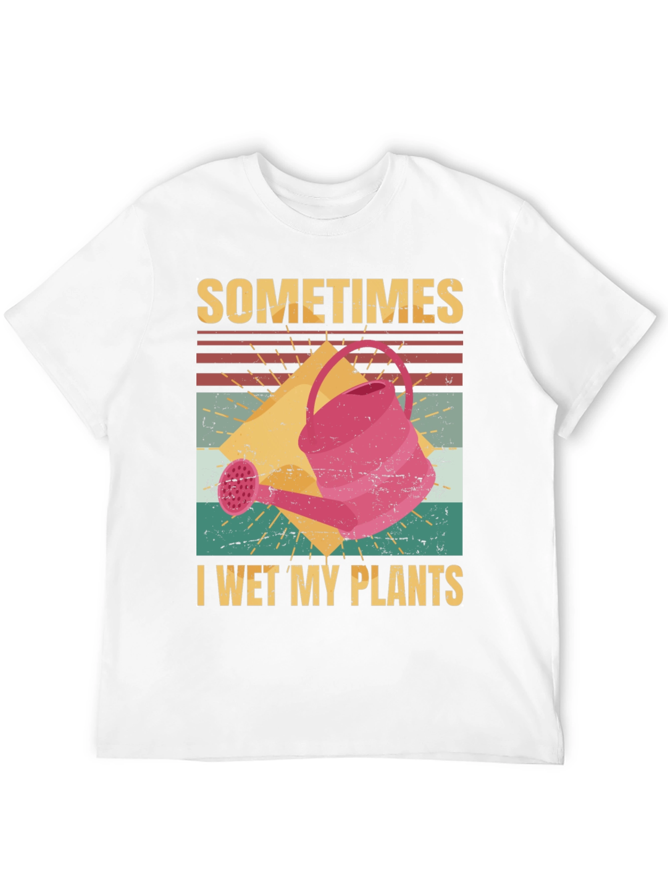 Funny Gardening T-Shirt - I Wet My Plants