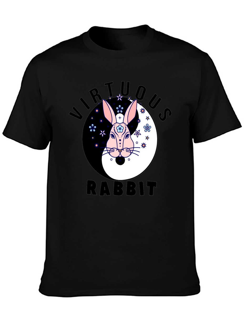 Virtuous Rabbit Yin Yang T-Shirt