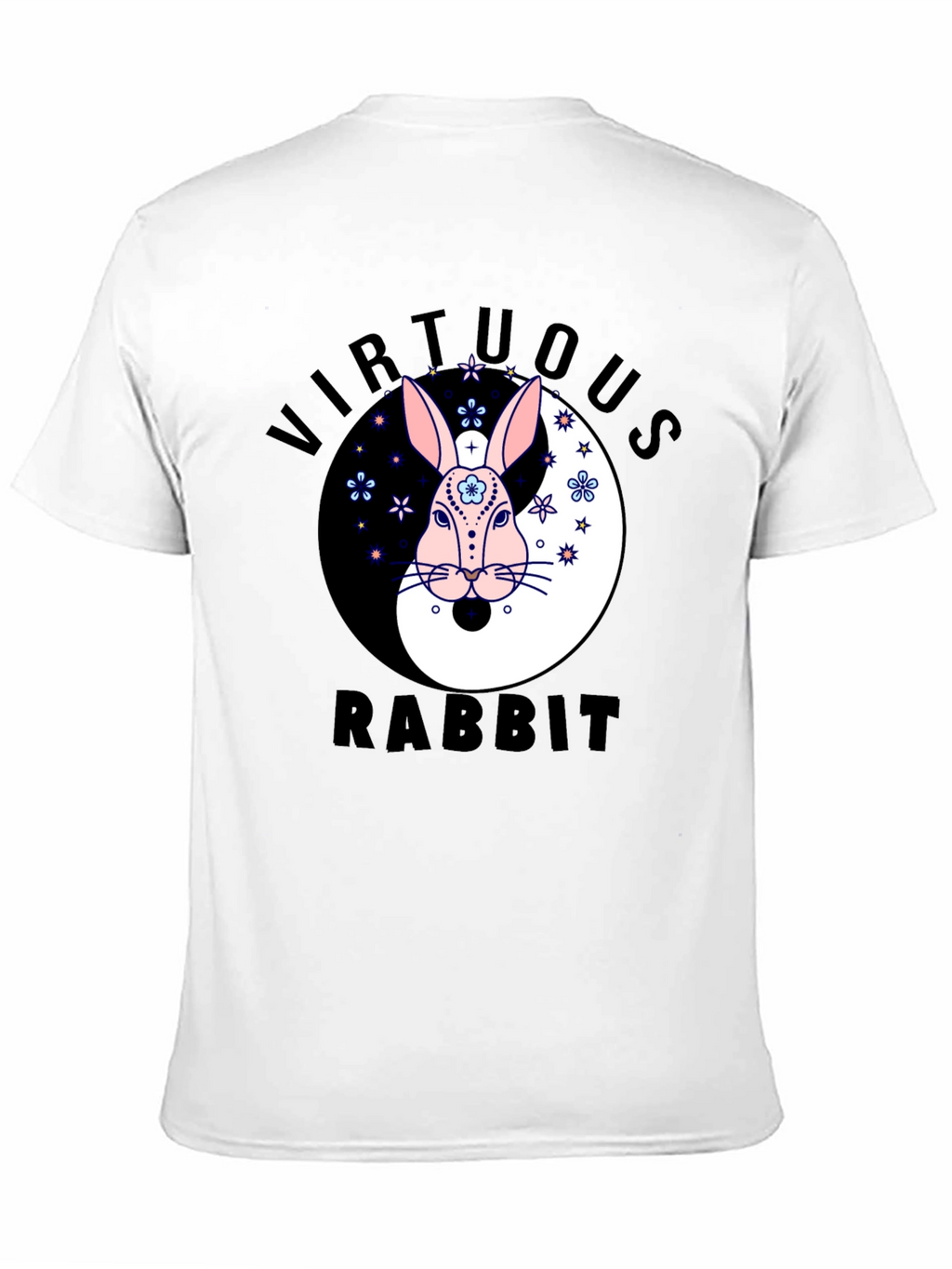 Virtuous Rabbit Yin Yang T-Shirt
