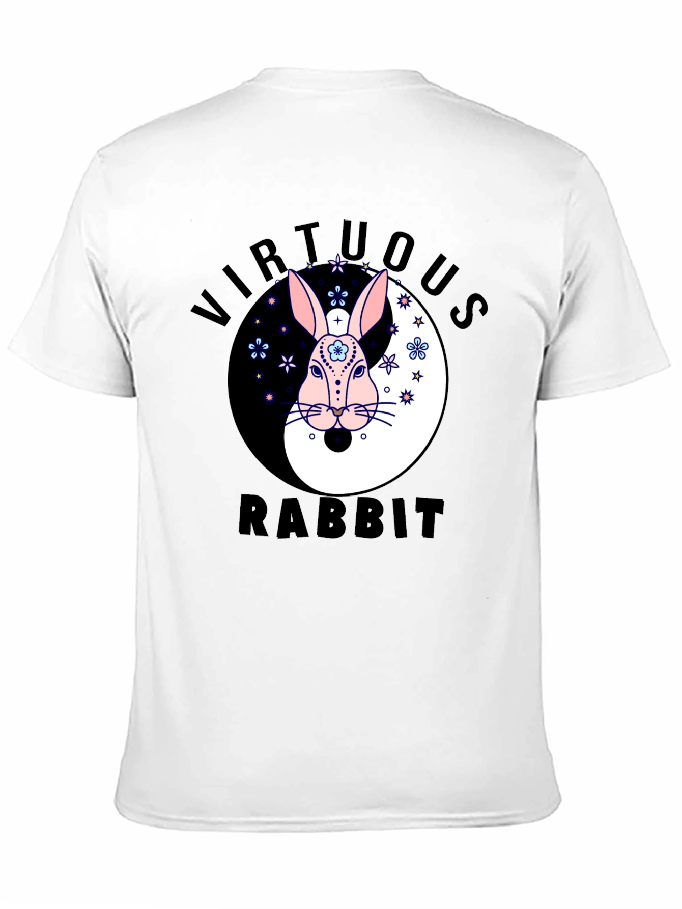 Virtuous Rabbit Yin Yang T-Shirt