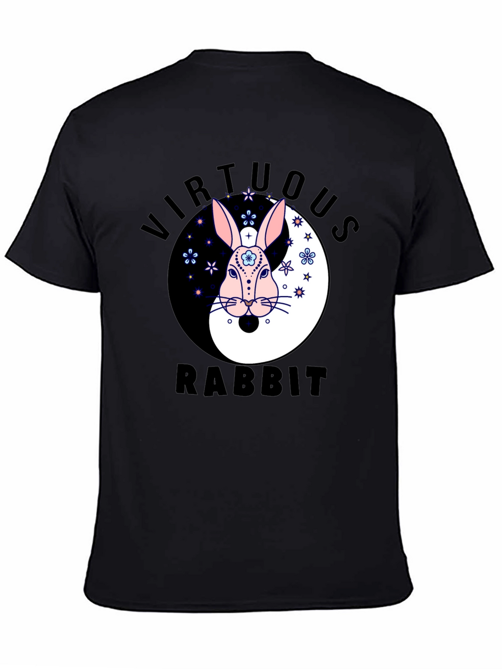 Virtuous Rabbit Yin Yang T-Shirt