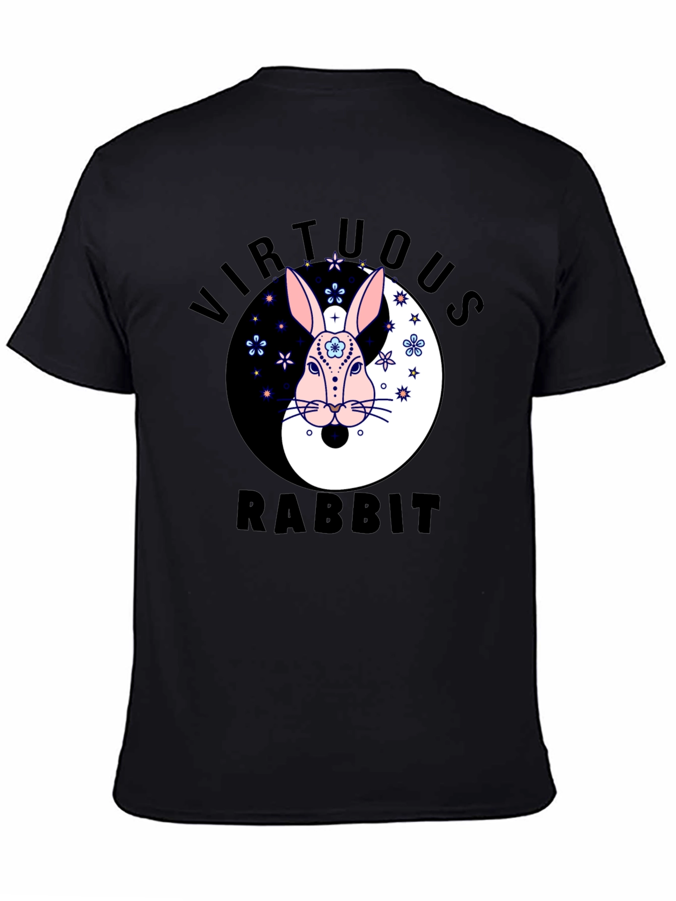 Virtuous Rabbit Yin Yang T-Shirt