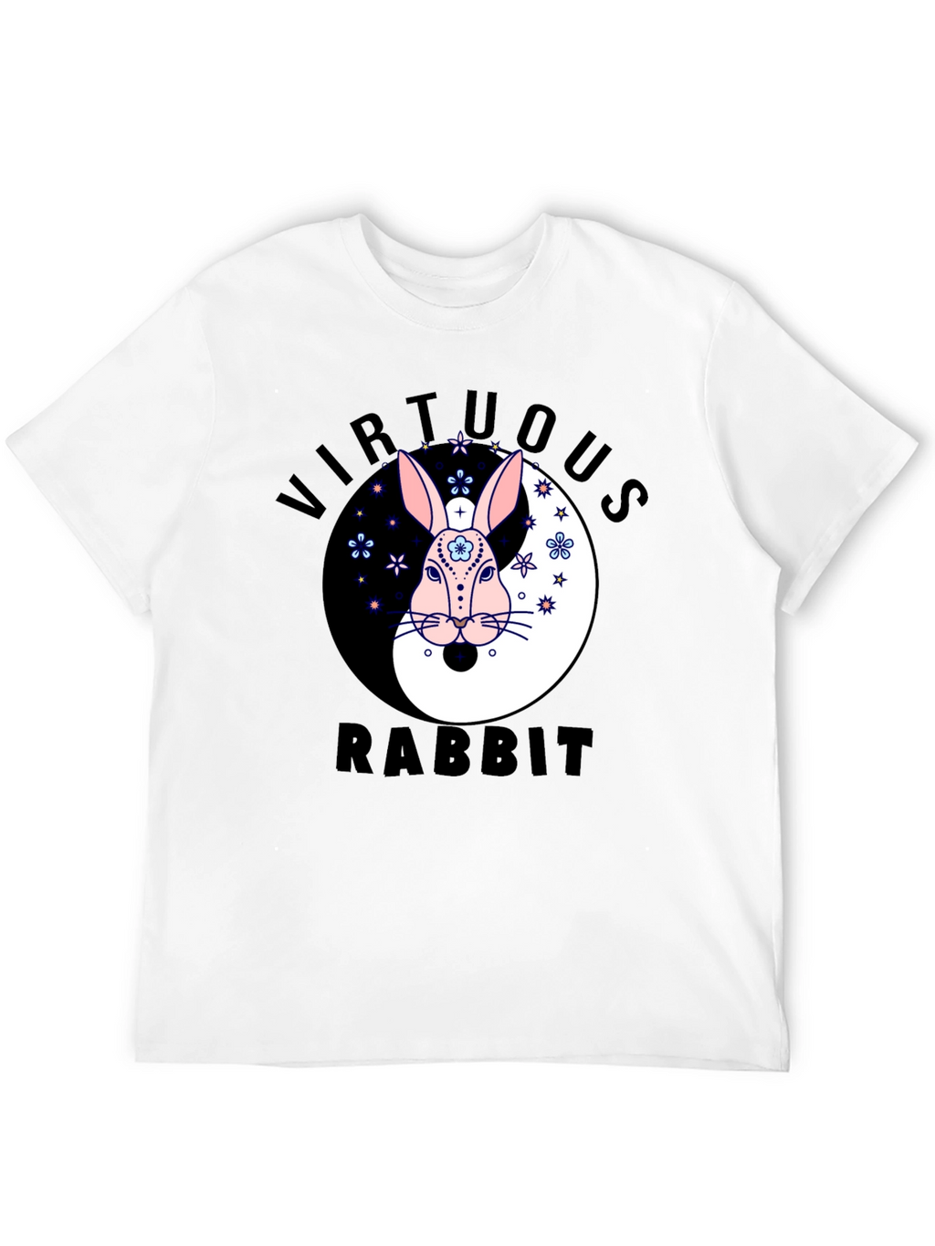 Virtuous Rabbit Yin Yang T-Shirt