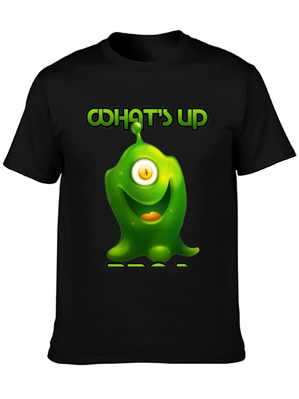 One-Eyed Alien Graphic T-Shirt - Whats Up?
