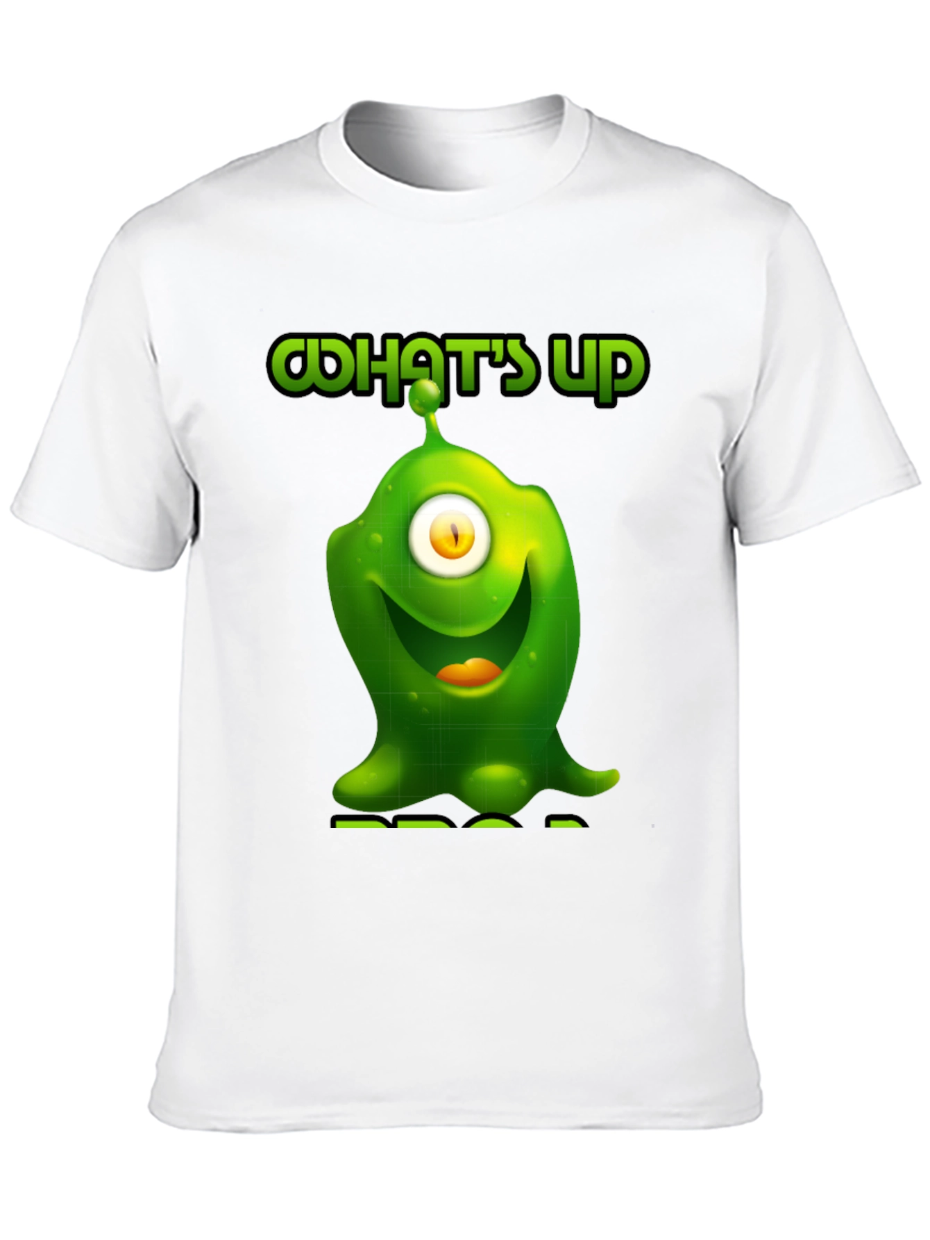 One-Eyed Alien Graphic T-Shirt - Whats Up?