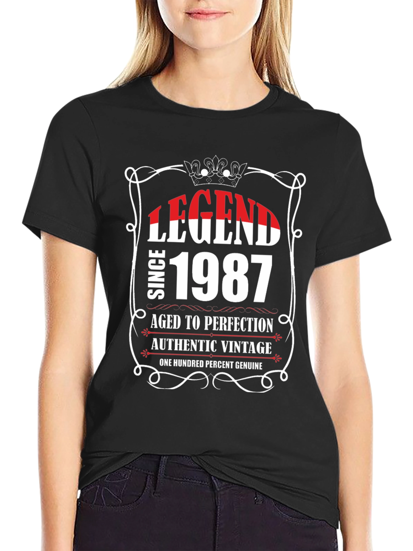 Legend Since 1987 Authentic Vintage Graphic Tee