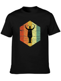 Retro Conductor Silhouette Graphic Tee