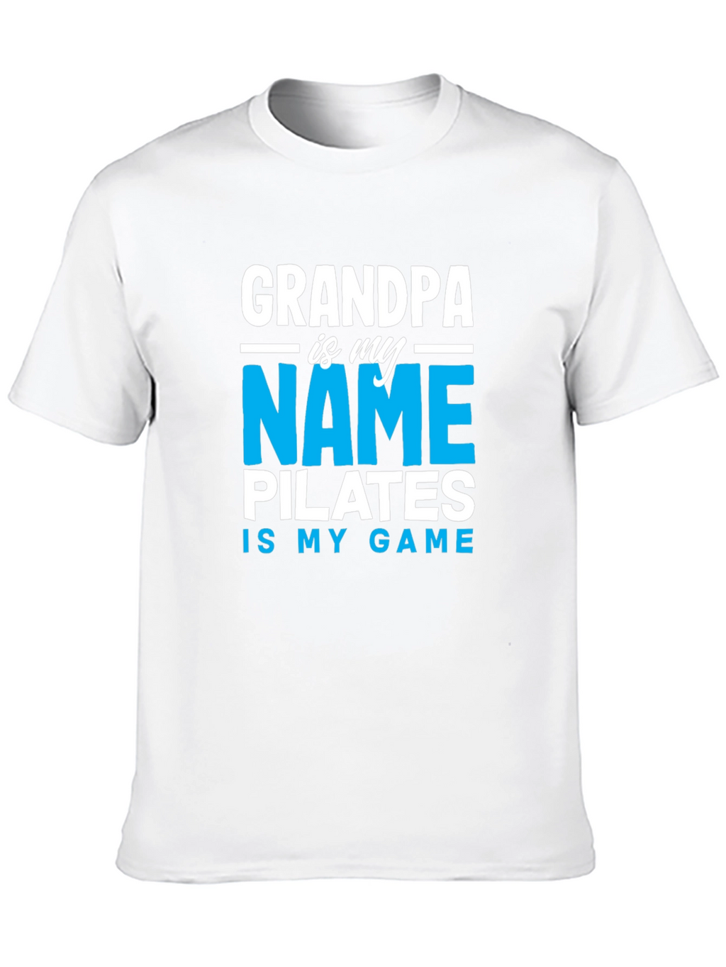 Grandpa Pilates Game T-Shirt Funny Exercise Tee