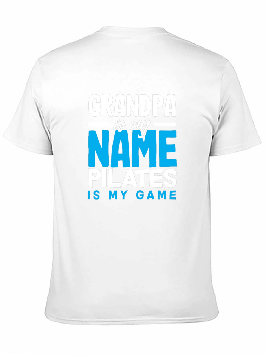 Grandpa Pilates Game T-Shirt Funny Exercise Tee