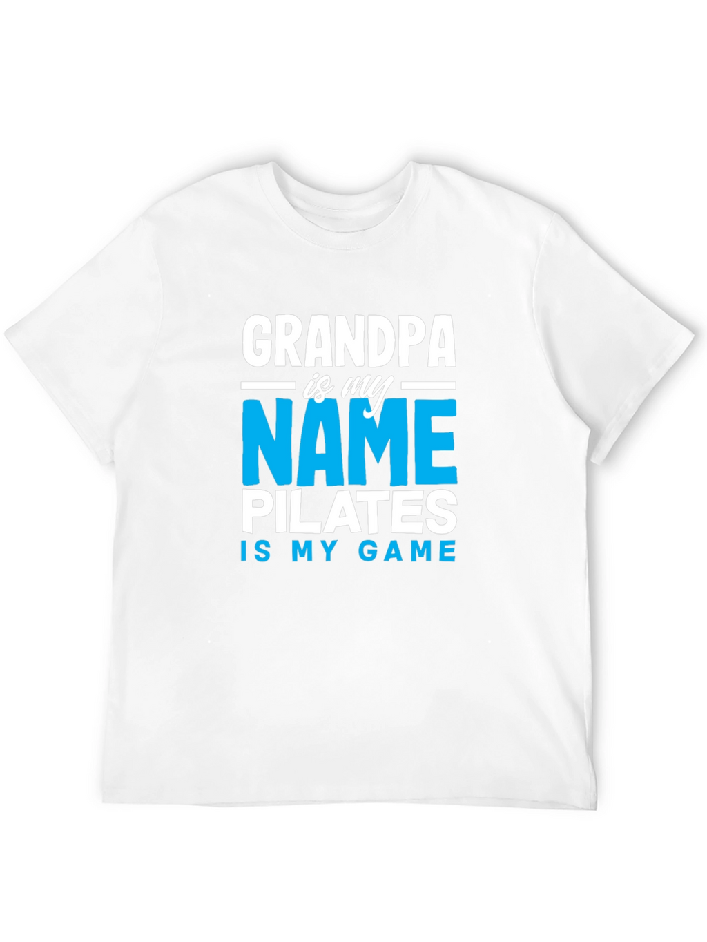 Grandpa Pilates Game T-Shirt Funny Exercise Tee