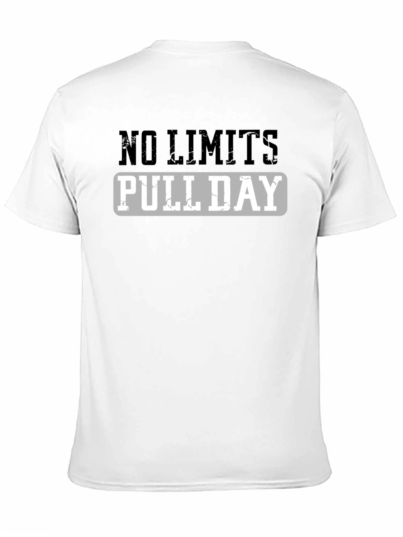 No Limits Pull Day Black Graphic T-Shirt