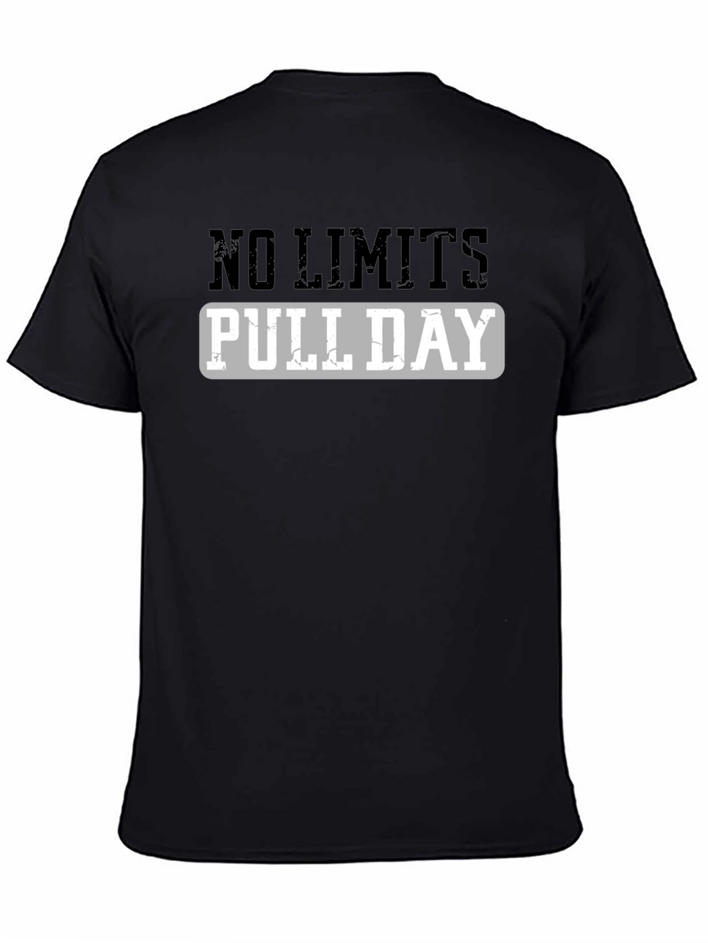 No Limits Pull Day Black Graphic T-Shirt