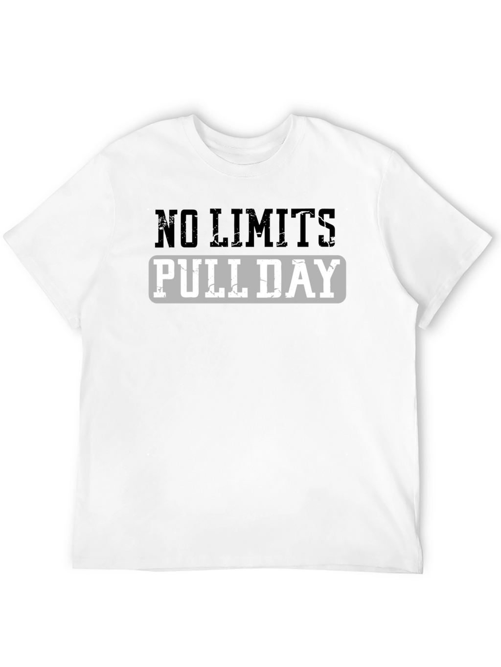 No Limits Pull Day Black Graphic T-Shirt