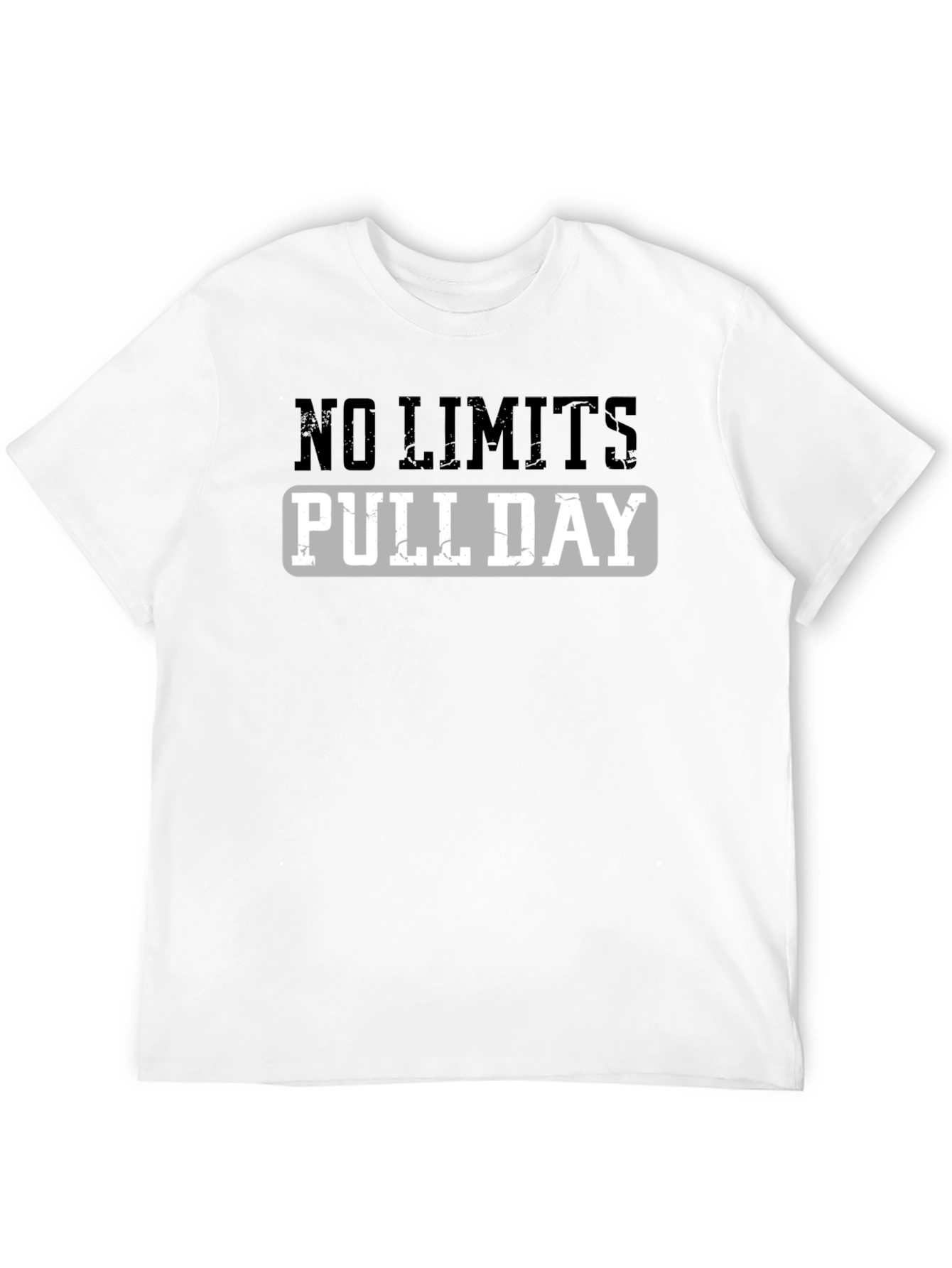 No Limits Pull Day Black Graphic T-Shirt
