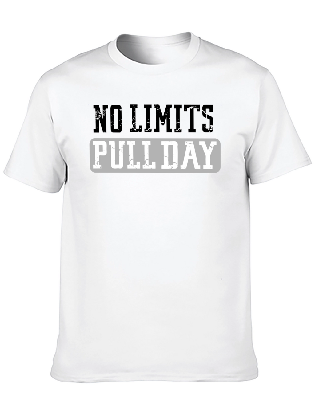 No Limits Pull Day Black Graphic T-Shirt