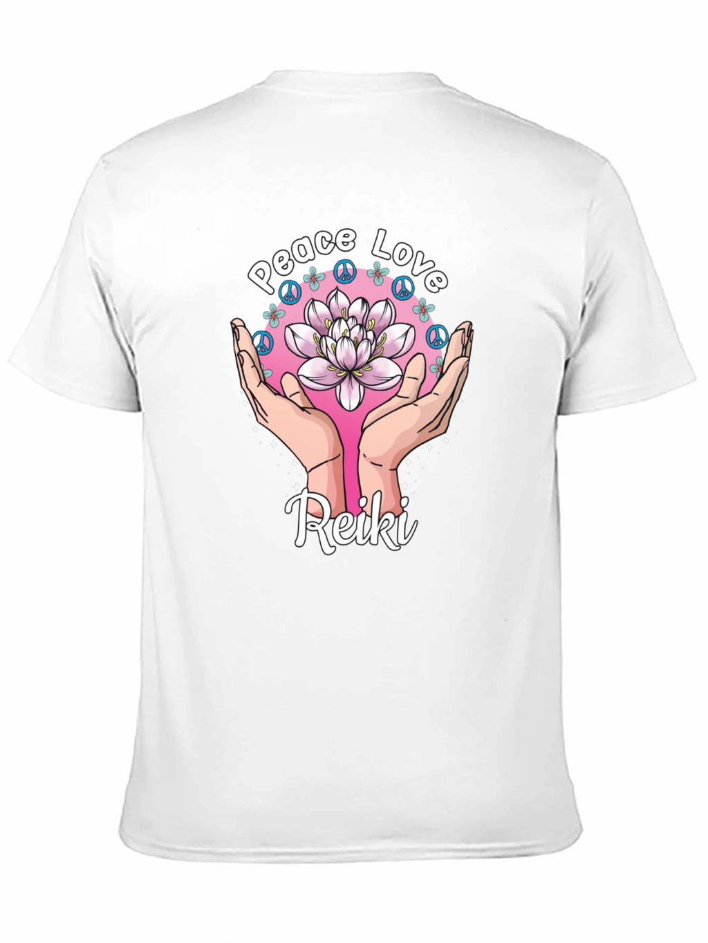 Peace Love Reiki T-Shirt - Spiritual Healing Tee