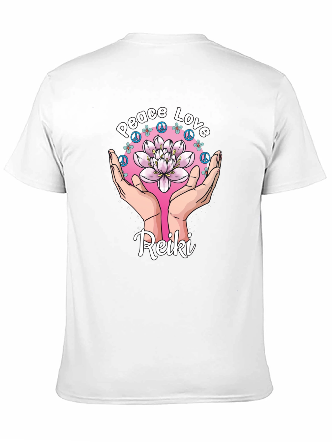 Peace Love Reiki T-Shirt - Spiritual Healing Tee
