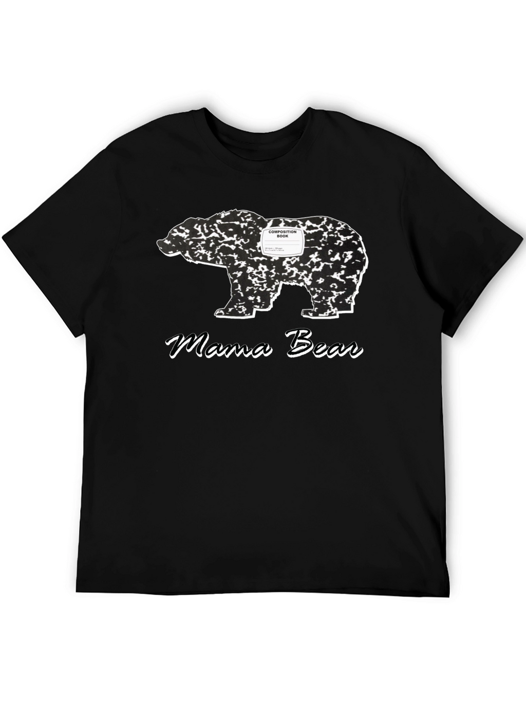 Mama Bear Composition Book T-Shirt