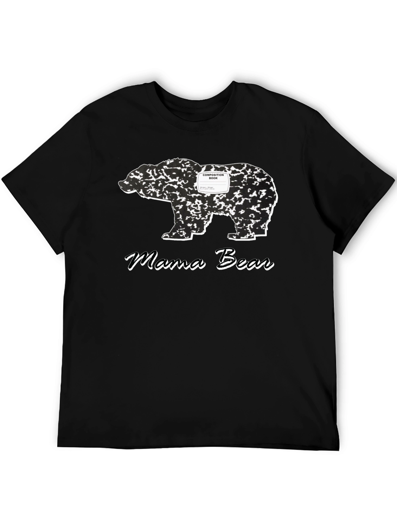 Mama Bear Composition Book T-Shirt