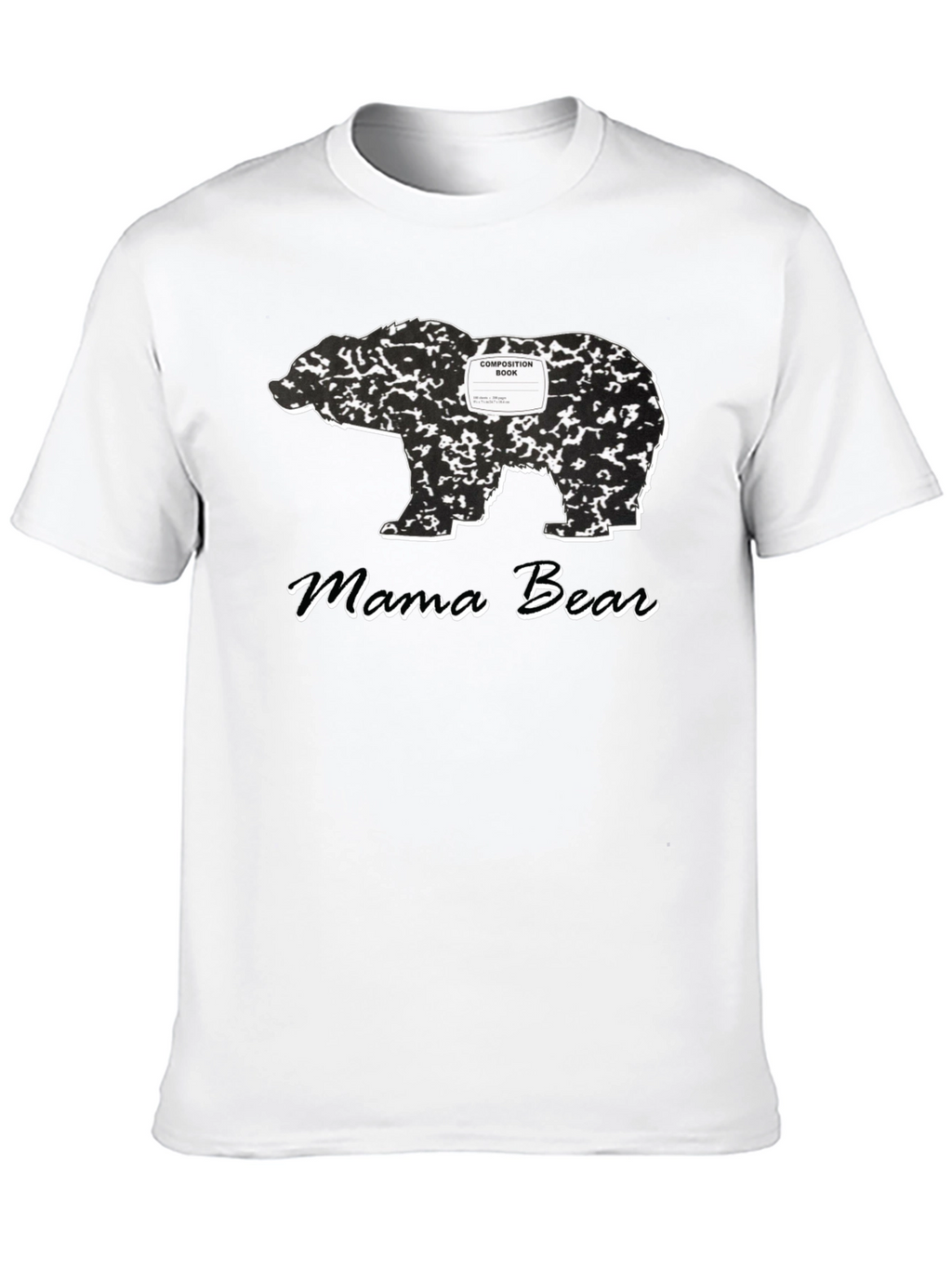 Mama Bear Composition Book T-Shirt