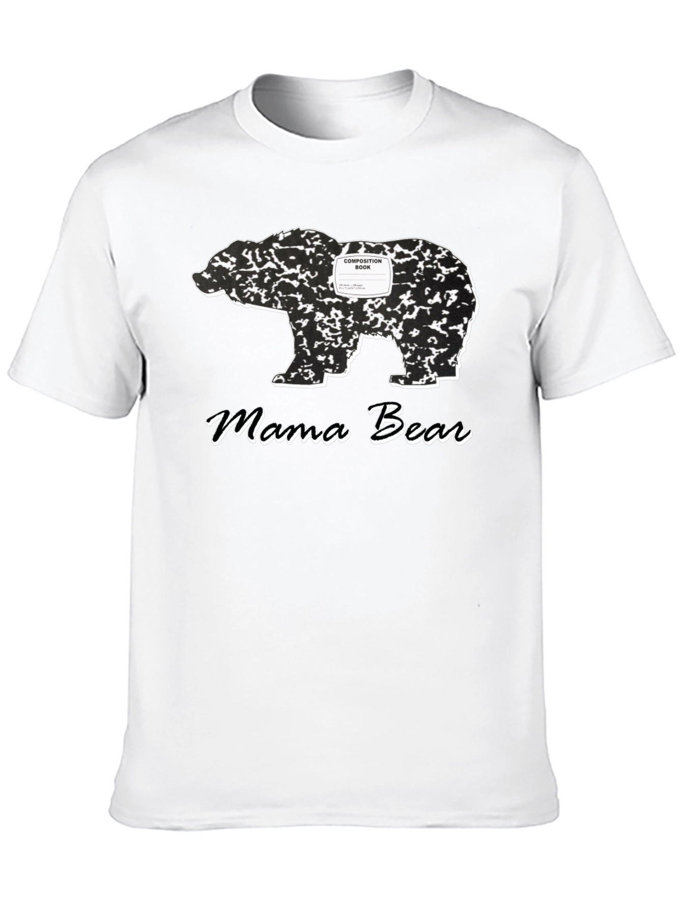 Mama Bear Composition Book T-Shirt